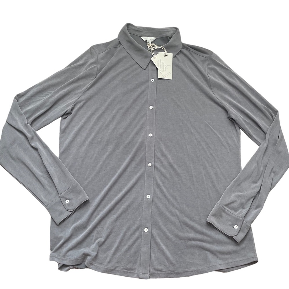 NWT Lucky Brand Button Down Blouse (size L)